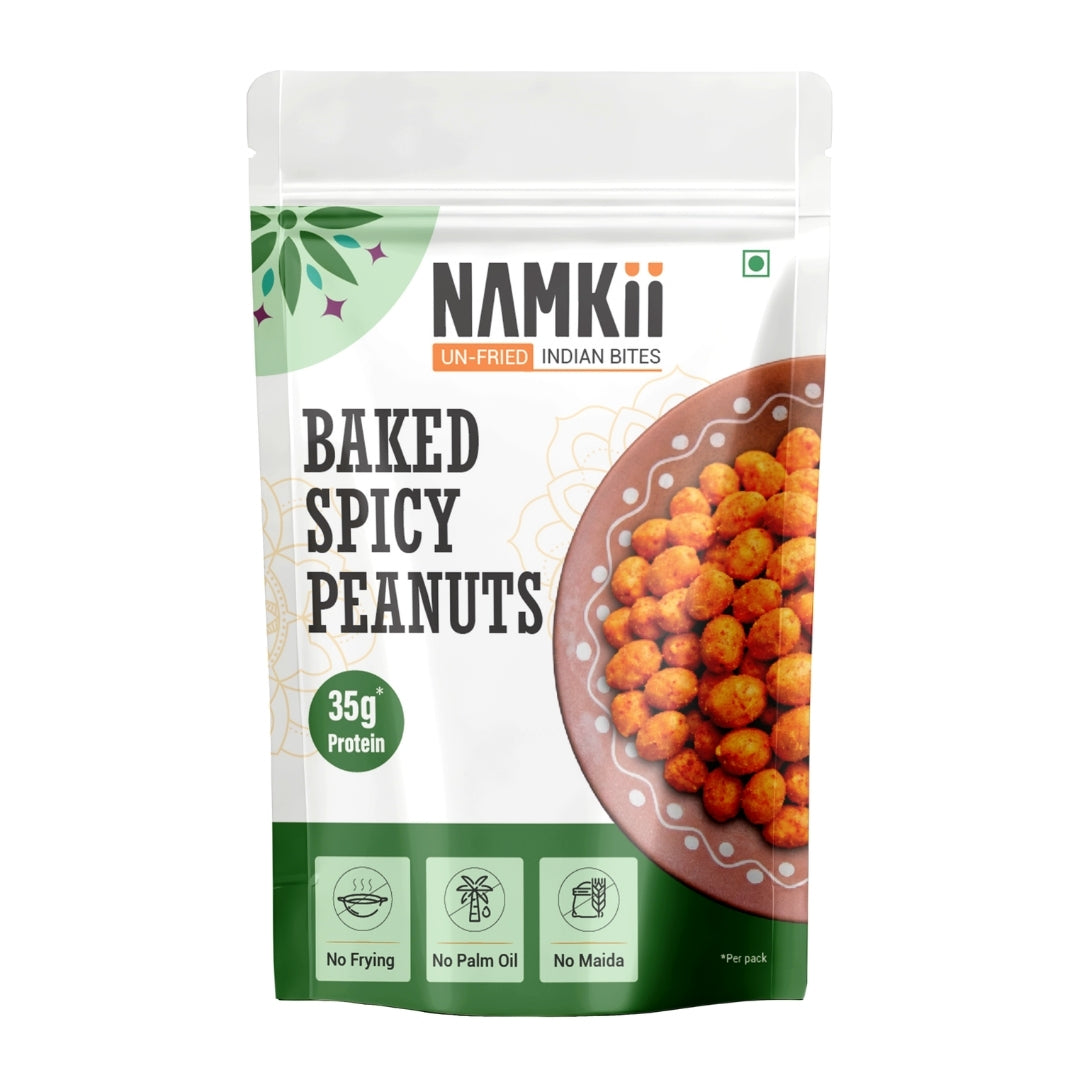 Namkii Baked Spicy Peanuts | 175g