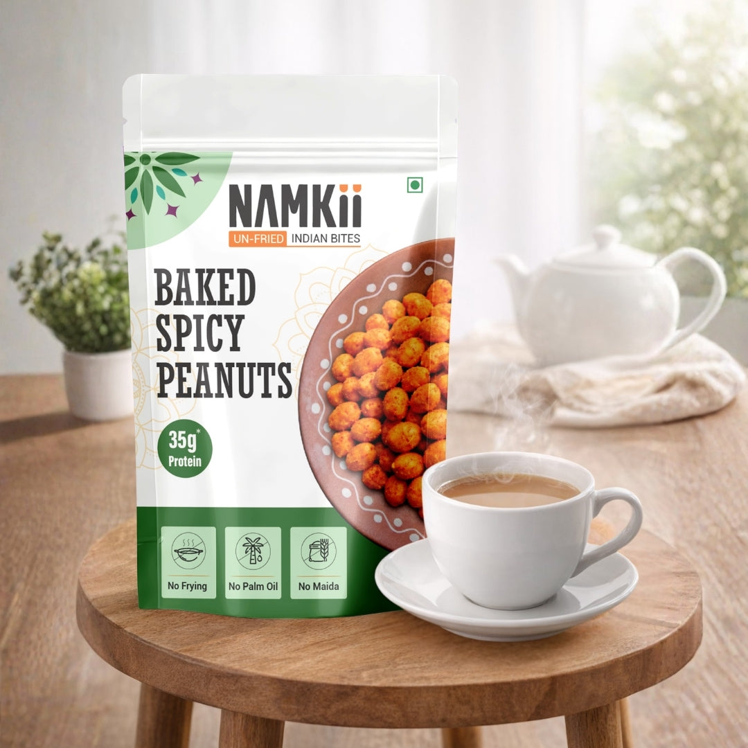 Namkii Baked Spicy Peanuts | 175g