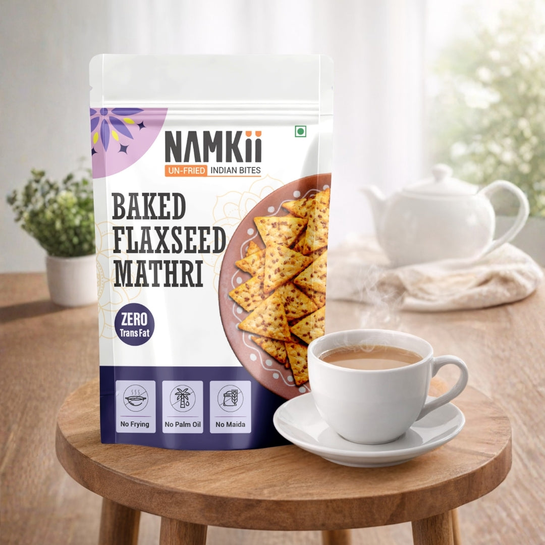 Namkii Baked Flaxseed Mathri | 175g