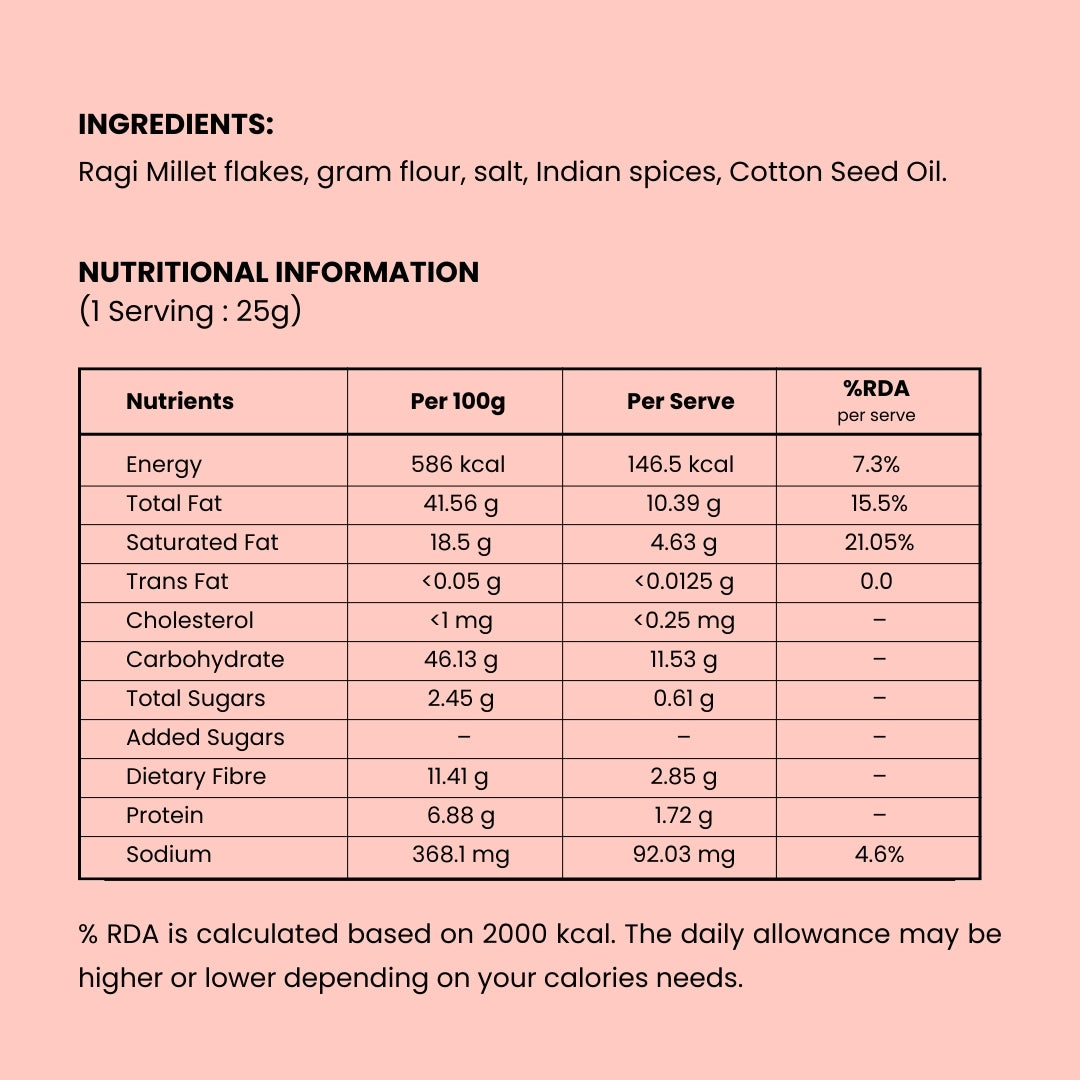 Namkii Roasted Millet Namkeen | 100g